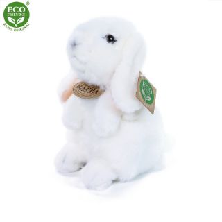 Obrázek z Králík bílý stojící plyš 18cm 